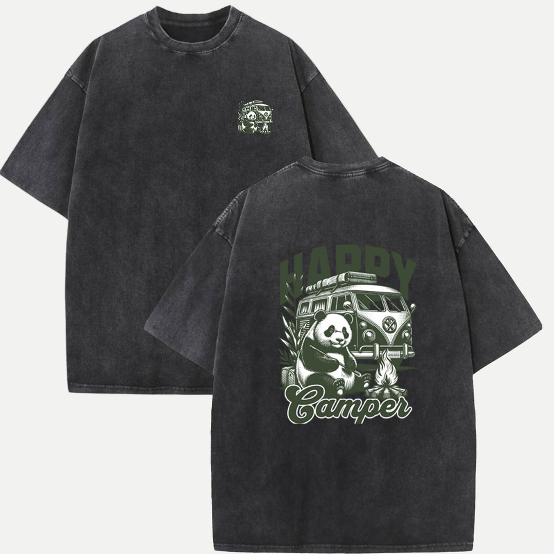 Happy Camper Panda T-Shirt
