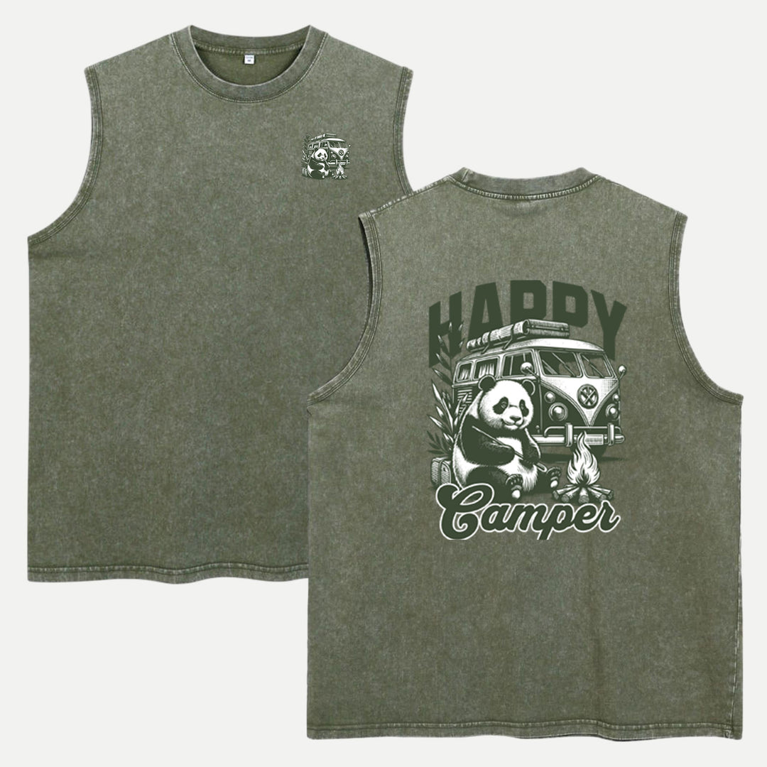 Happy Camper Panda T-Shirt