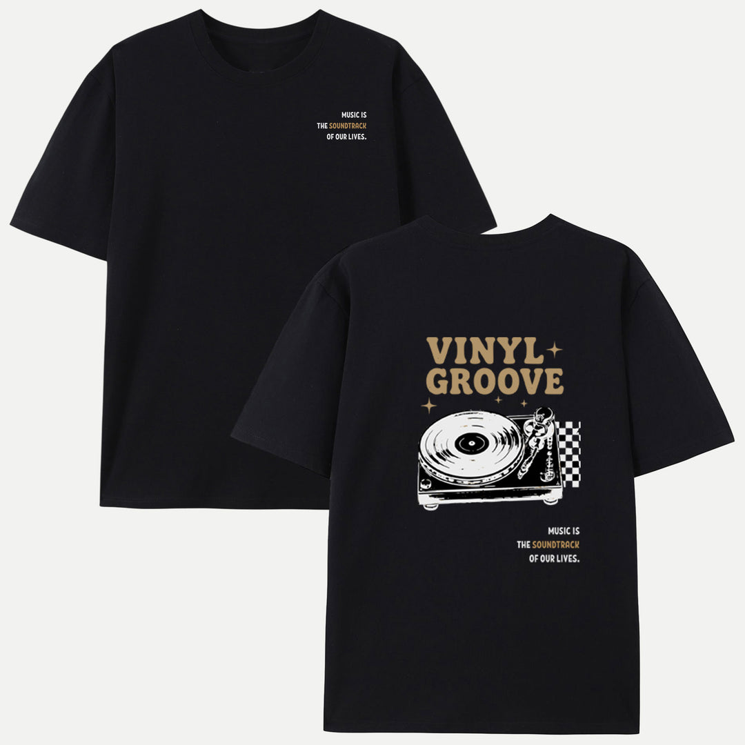 Vinyl Groove Turntable T-Shirt
