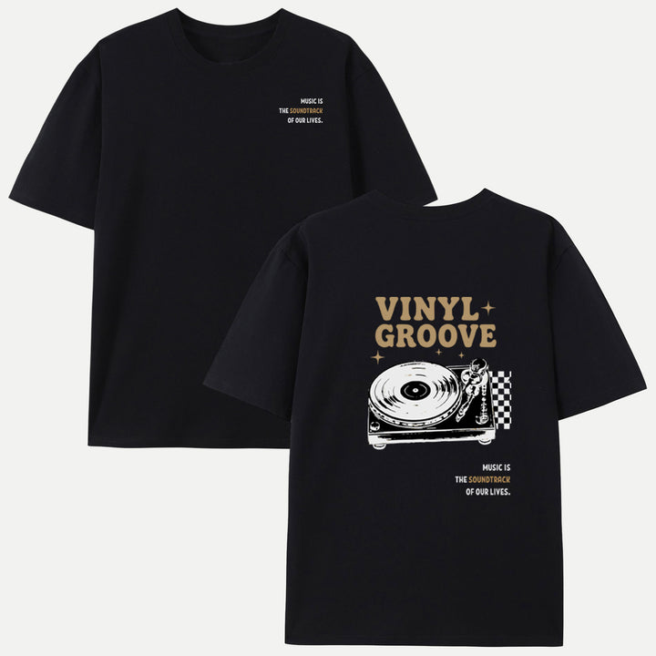 Vinyl Groove Turntable T-Shirt