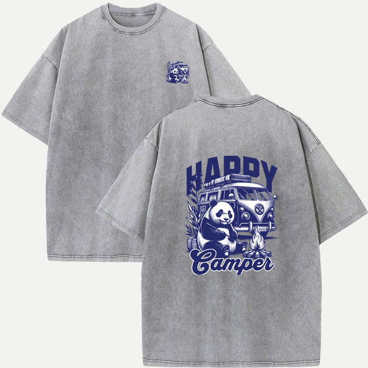 Happy Camper Panda T-Shirt