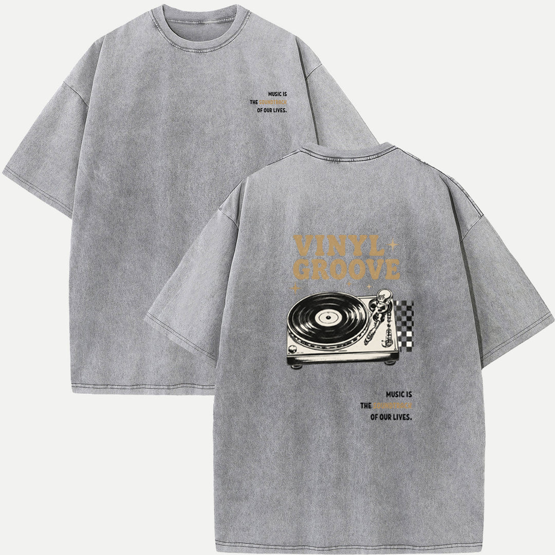 Vinyl Groove Turntable T-Shirt