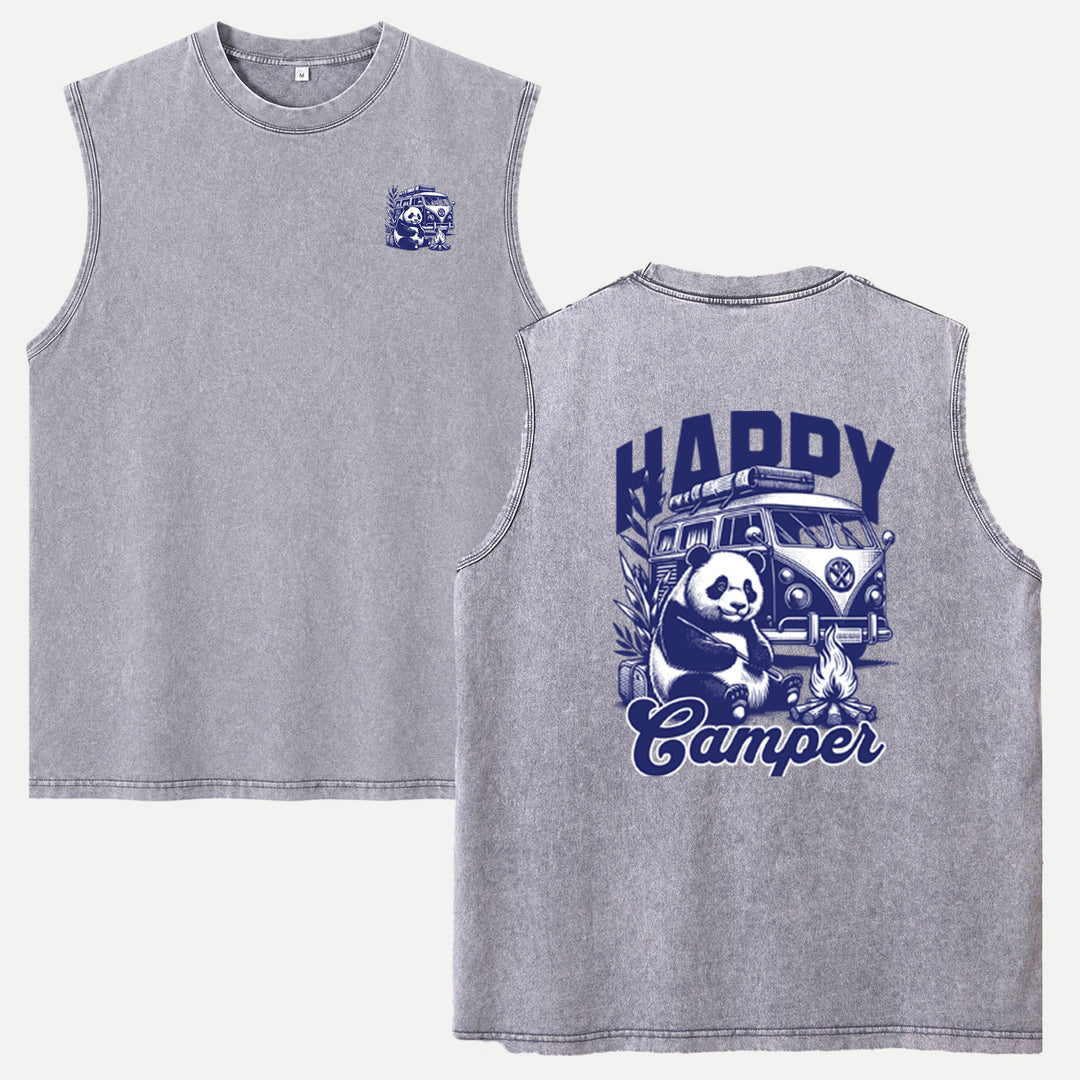Happy Camper Panda T-Shirt