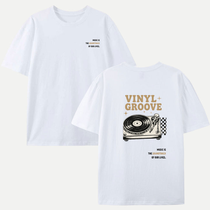 Vinyl Groove Turntable T-Shirt