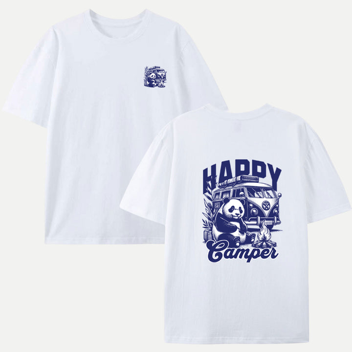 Happy Camper Panda T-Shirt