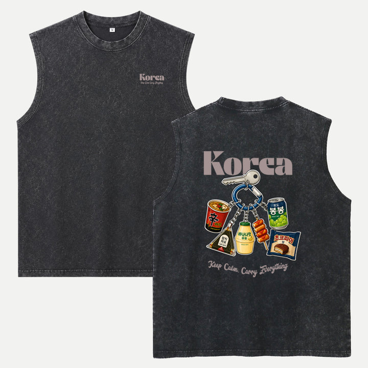 Korea Snack Keychain T-Shirt