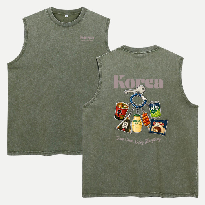 Korea Snack Keychain T-Shirt