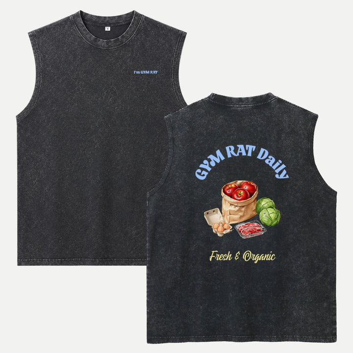 Gym Rat Fitness Food Daily T-Shirt