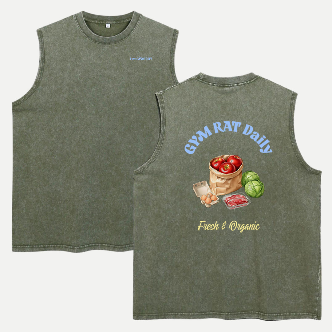 Gym Rat Fitness Food Daily T-Shirt