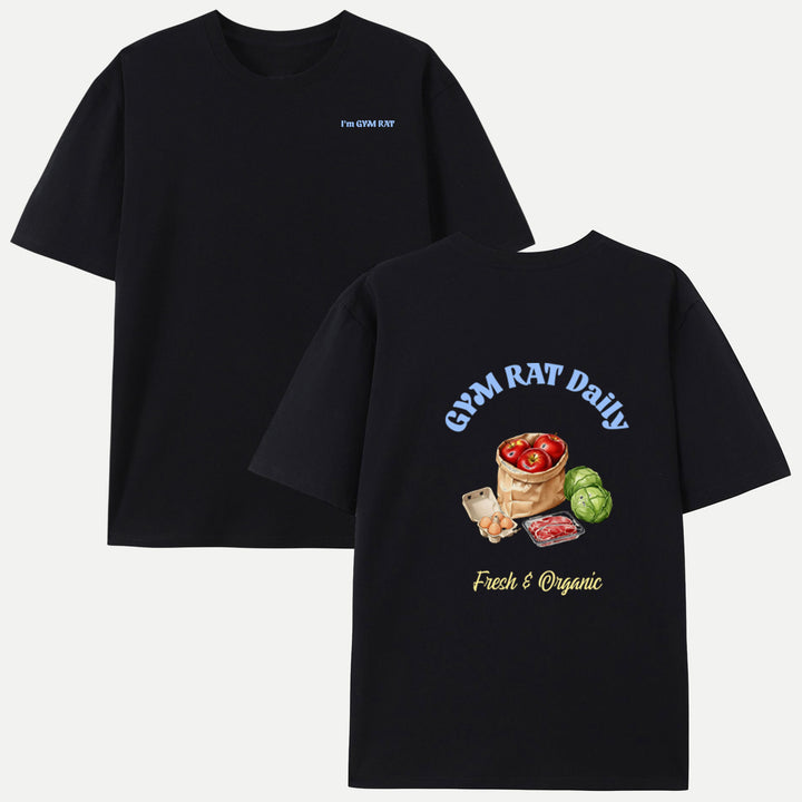 Gym Rat Fitness Food Daily T-Shirt