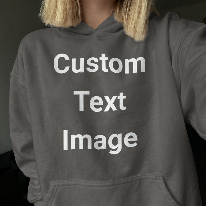Custom Design Hoodie - Front Back