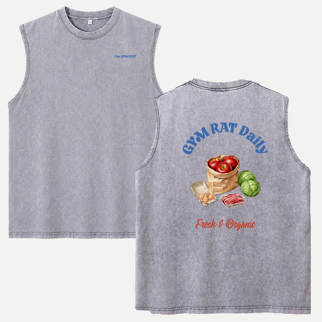 Gym Rat Fitness Food Daily T-Shirt