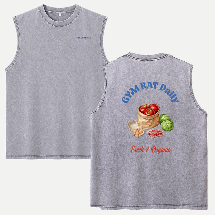 Gym Rat Fitness Food Daily T-Shirt