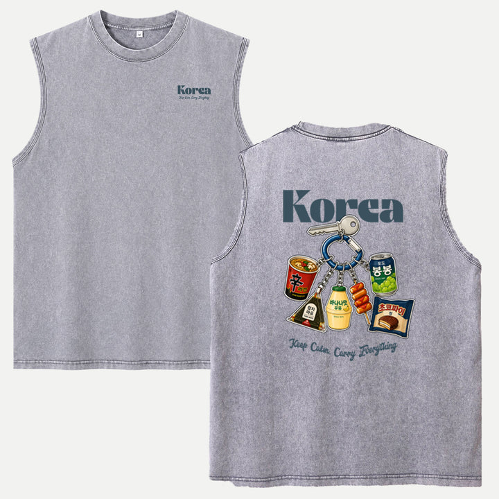 Korea Snack Keychain T-Shirt