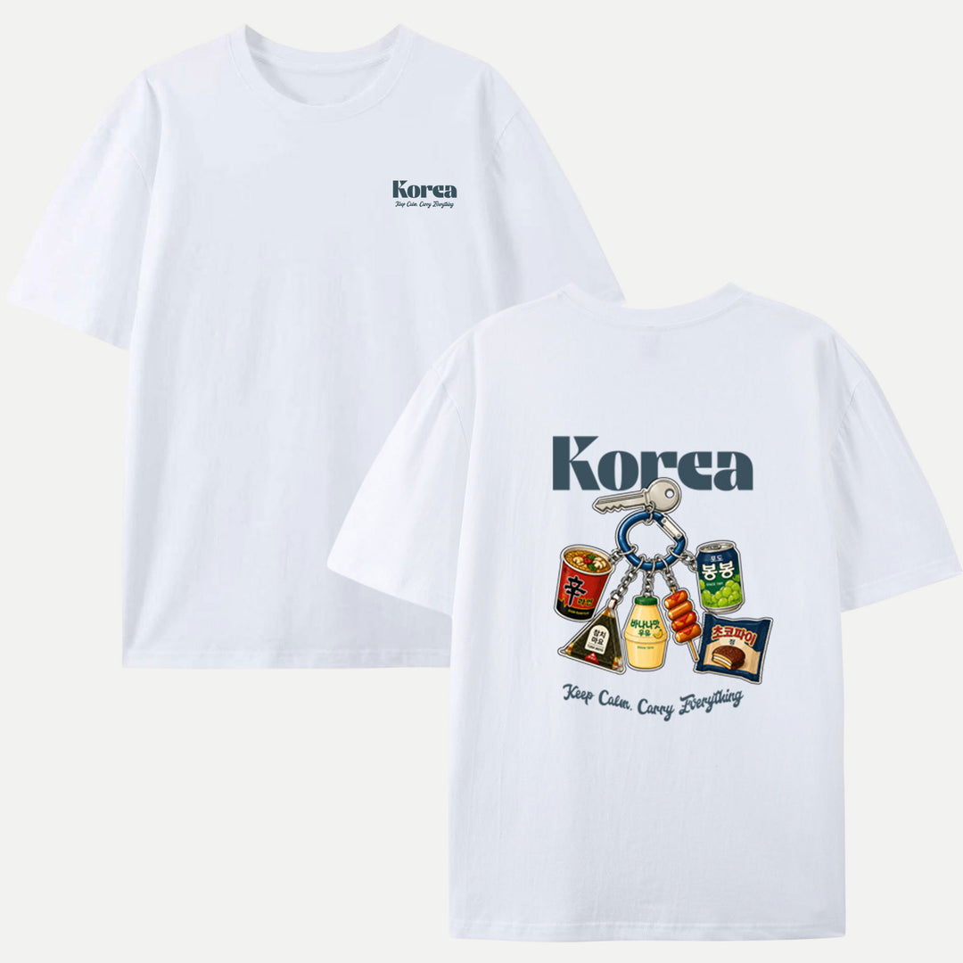 Korea Snack Keychain T-Shirt