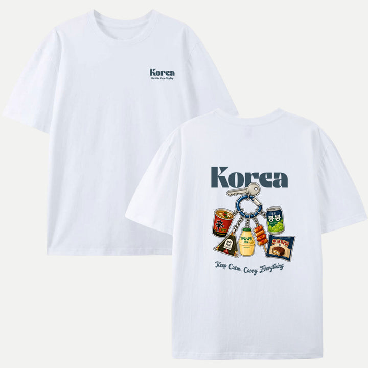 Korea Snack Keychain T-Shirt
