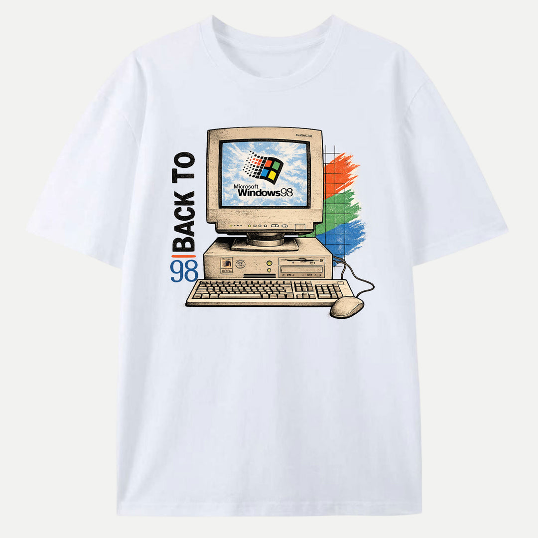 Back to ’98 Retro Computer T-Shirt