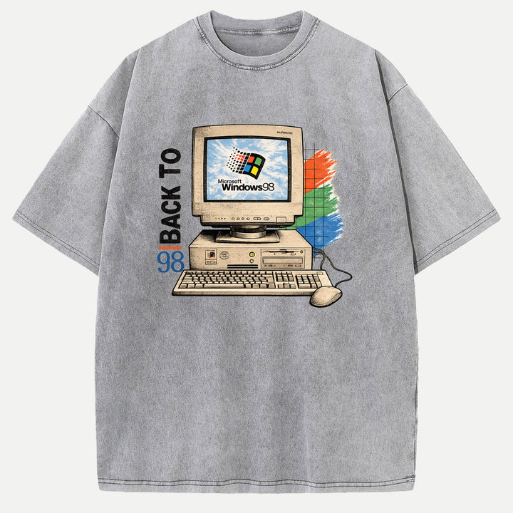 Back to ’98 Retro Computer T-Shirt