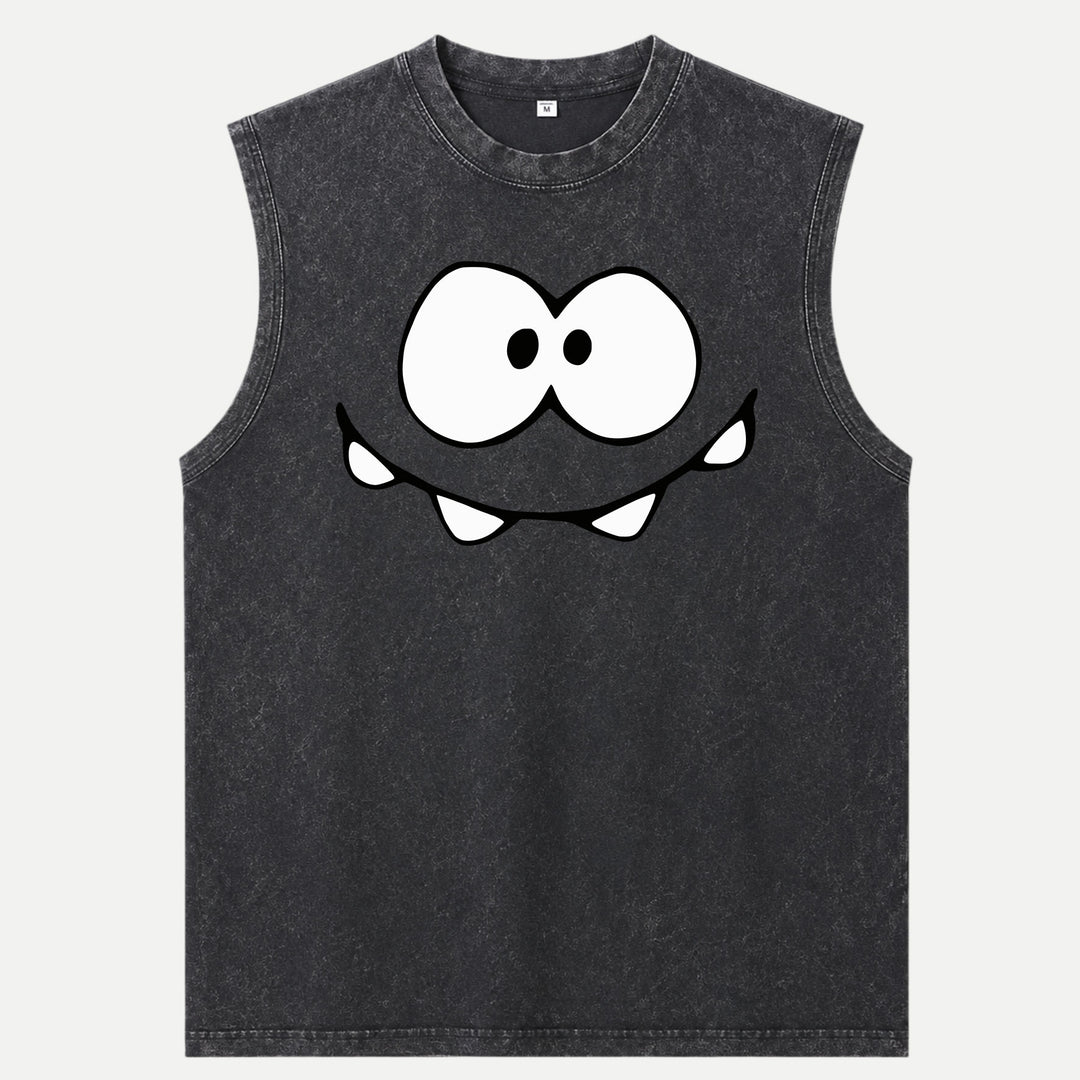 Playful Monster Face Hoodie
