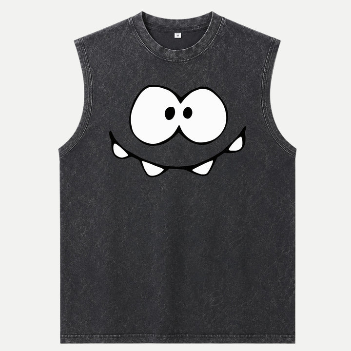 Playful Monster Face Hoodie