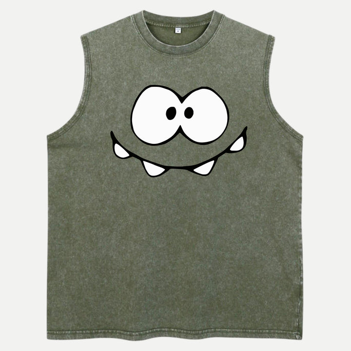 Playful Monster Face Hoodie