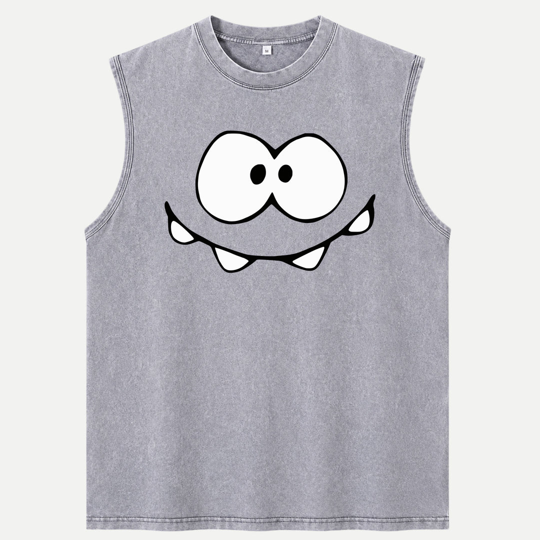 Playful Monster Face Hoodie