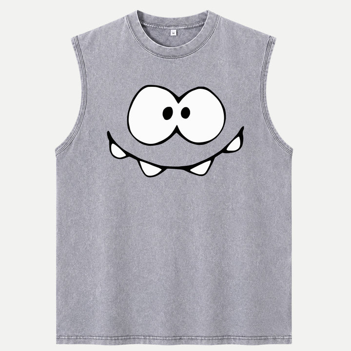 Playful Monster Face Hoodie