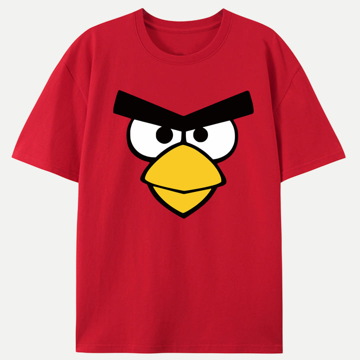 Grumpy Bird Face T-Shirt