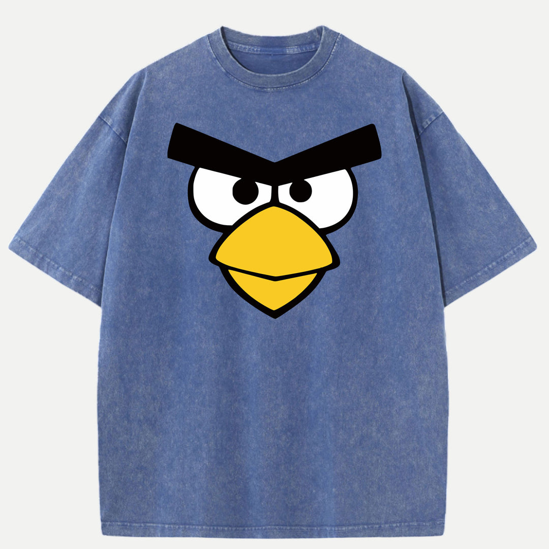 Grumpy Bird Face T-Shirt