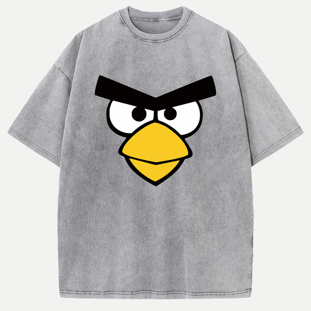 Grumpy Bird Face T-Shirt