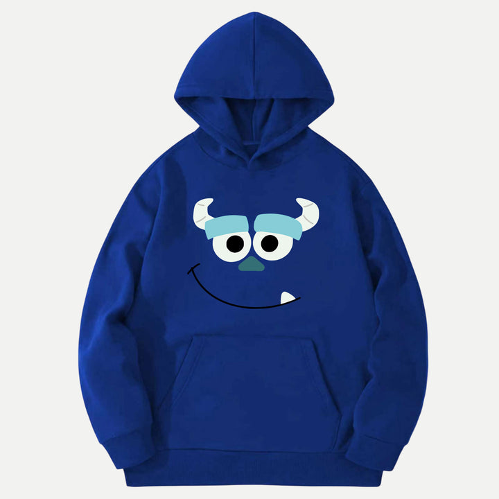 Friendly Blue Monster Face T-Shirt