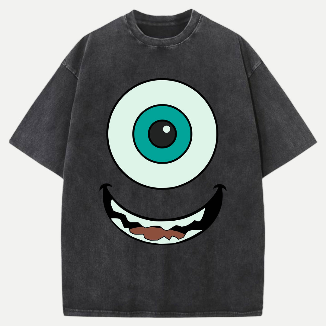 One-Eyed Monster Face T-Shirt