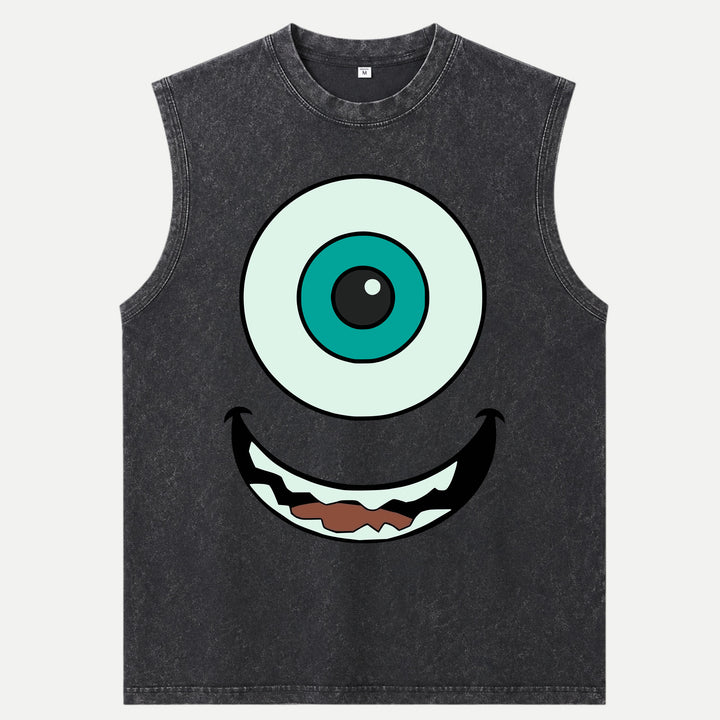 One-Eyed Monster Face T-Shirt