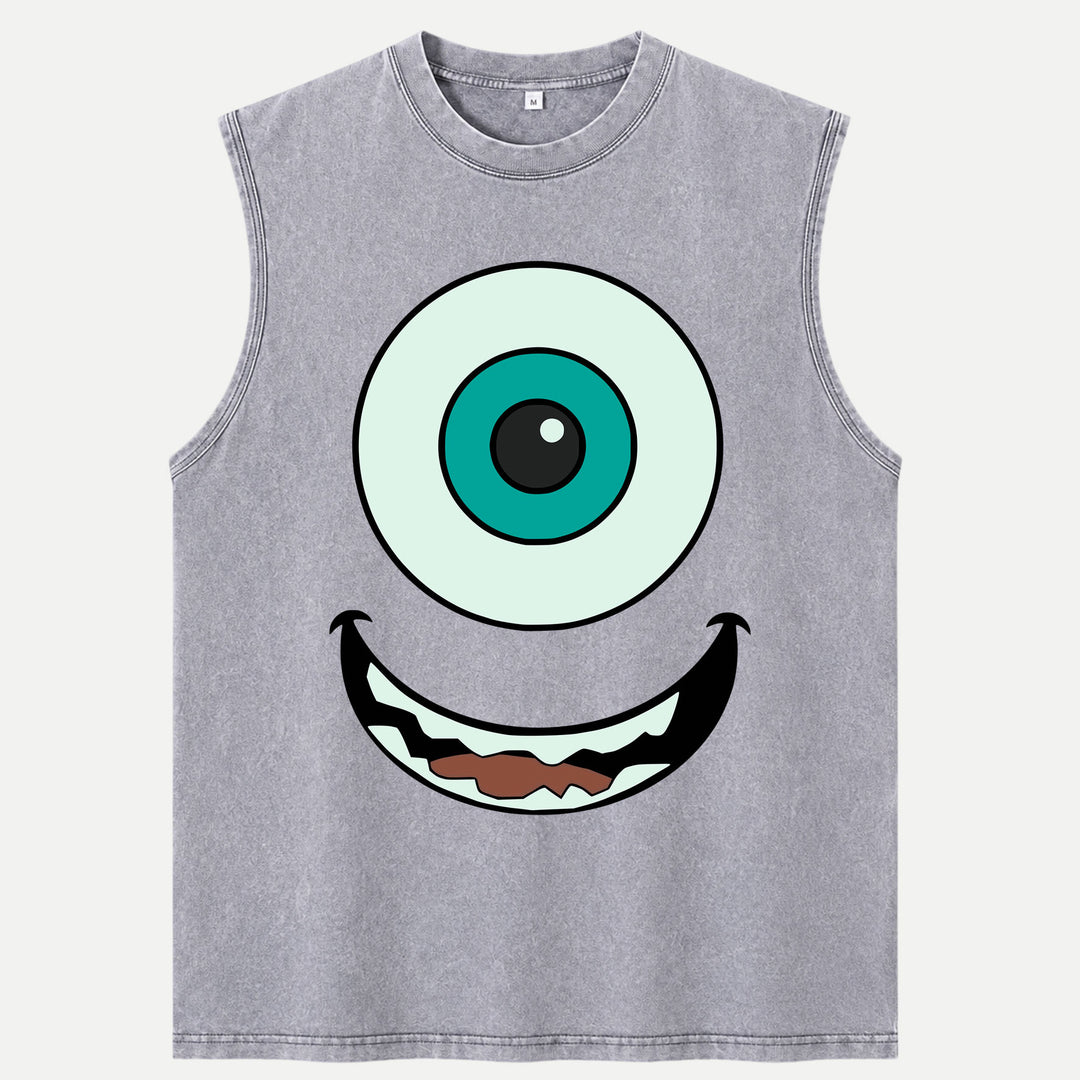 One-Eyed Monster Face T-Shirt