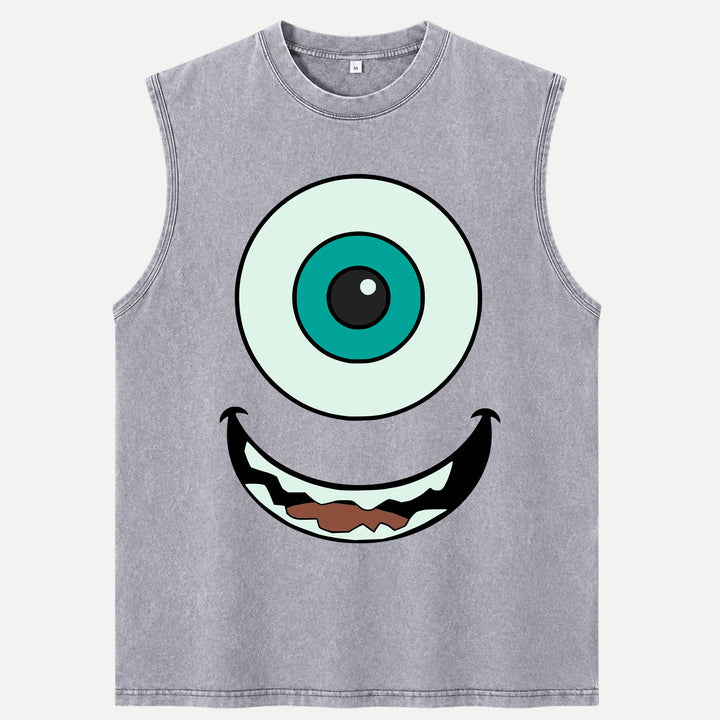 One-Eyed Monster Face T-Shirt