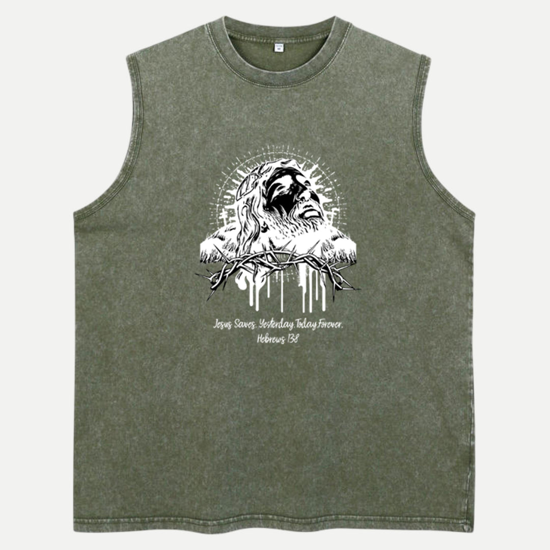 Jesus Saves Hebrews 13:8  T-Shirt