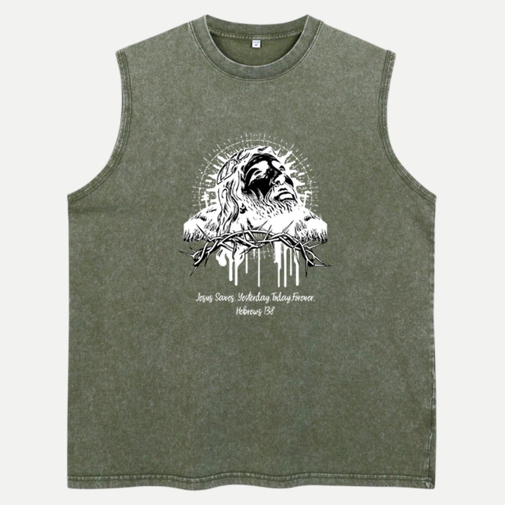 Jesus Saves Hebrews 13:8  T-Shirt