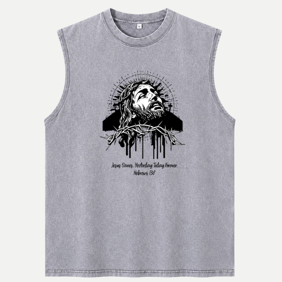 Jesus Saves Hebrews 13:8  T-Shirt