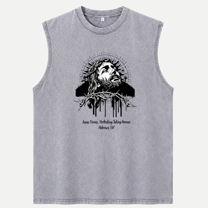 Jesus Saves Hebrews 13:8  T-Shirt