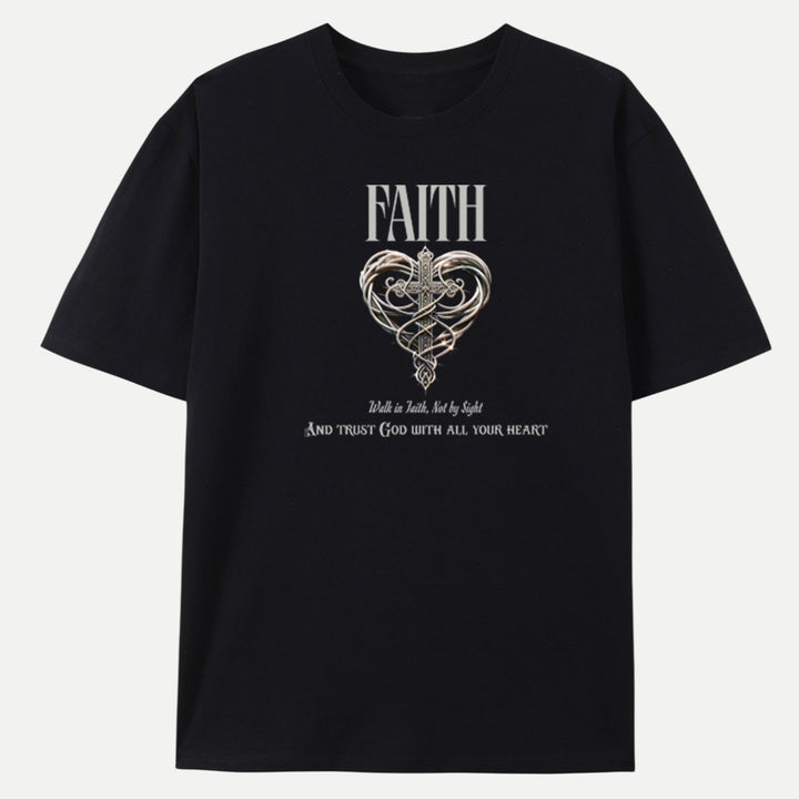 Walk by Faith Christian T-Shirt