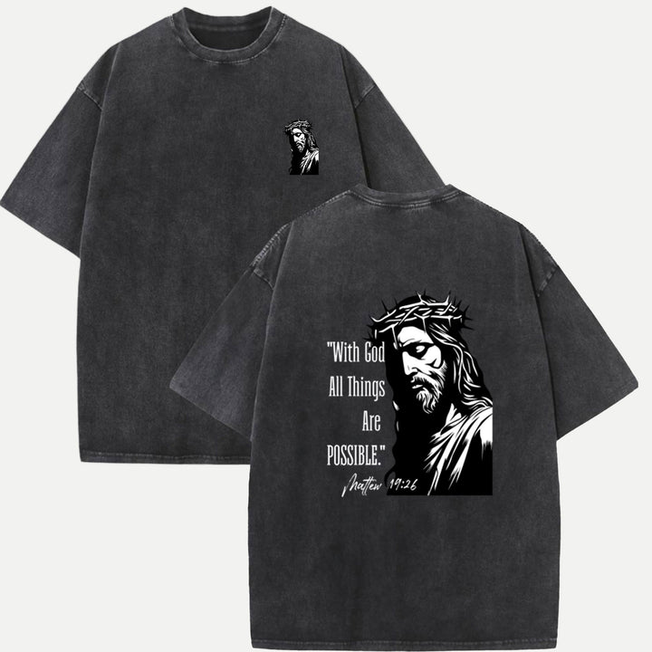 With God All Things Are Possible T-Shirt
