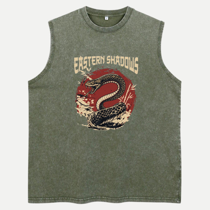 Eastern Shadows Snake vintage Sleeveless Tee