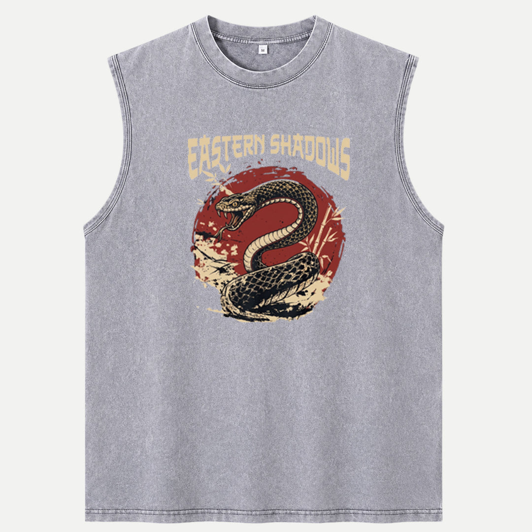 Eastern Shadows Snake vintage Sleeveless Tee