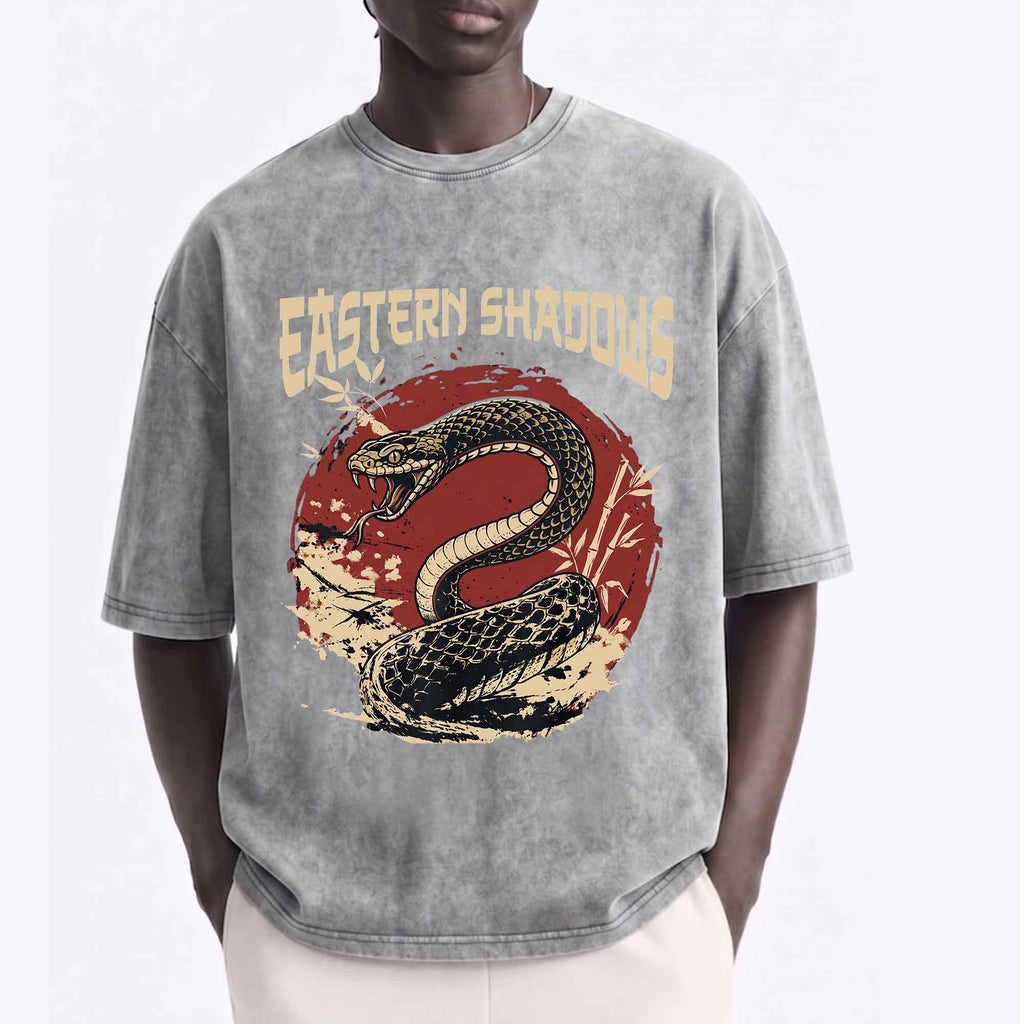 Eastern Shadows Snake Graphic T-Shirt