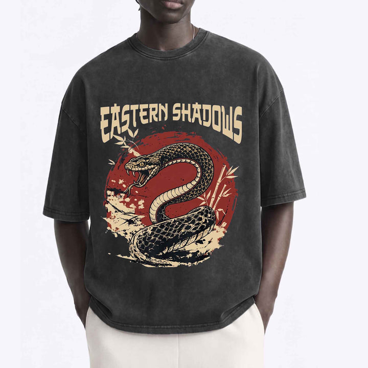 Eastern Shadows Snake Graphic T-Shirt