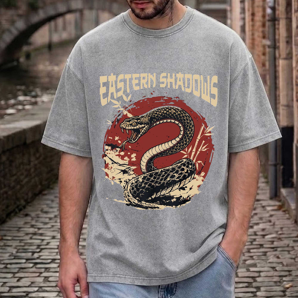 Eastern Shadows Snake Graphic T-Shirt