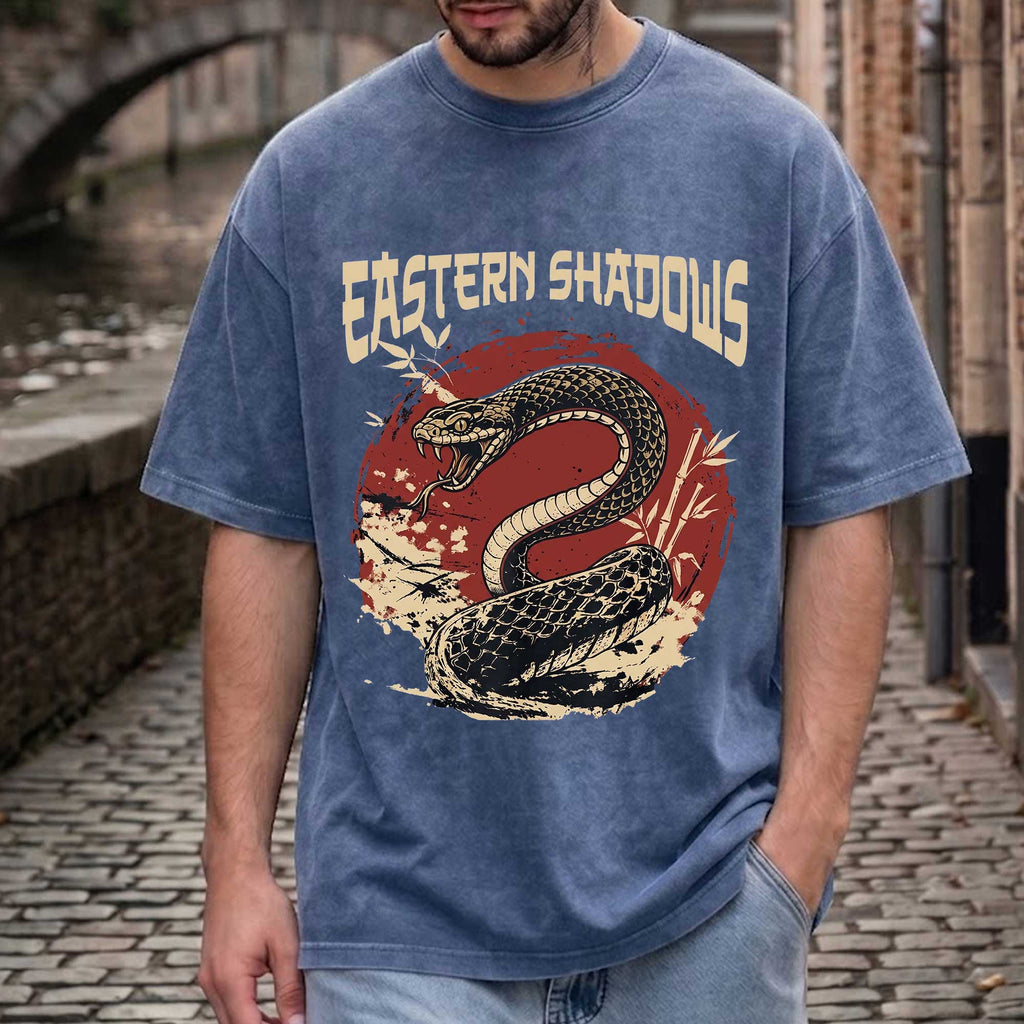Eastern Shadows Snake Graphic T-Shirt