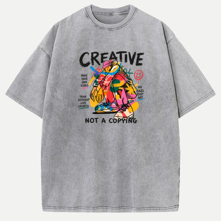 Creative Graffiti Graphic T-Shirt