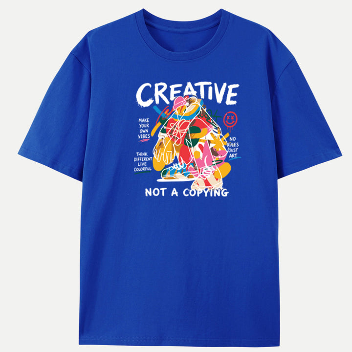 Creative Graffiti Graphic T-Shirt