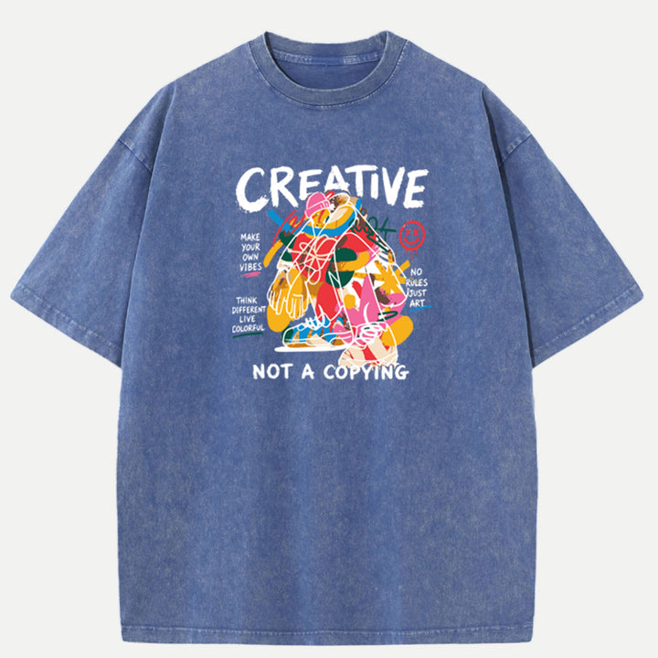Creative Graffiti Graphic T-Shirt